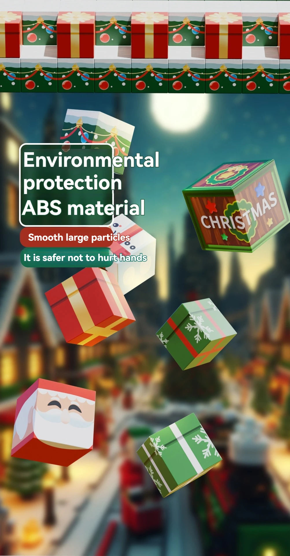 Christmas Magnetic Blocks