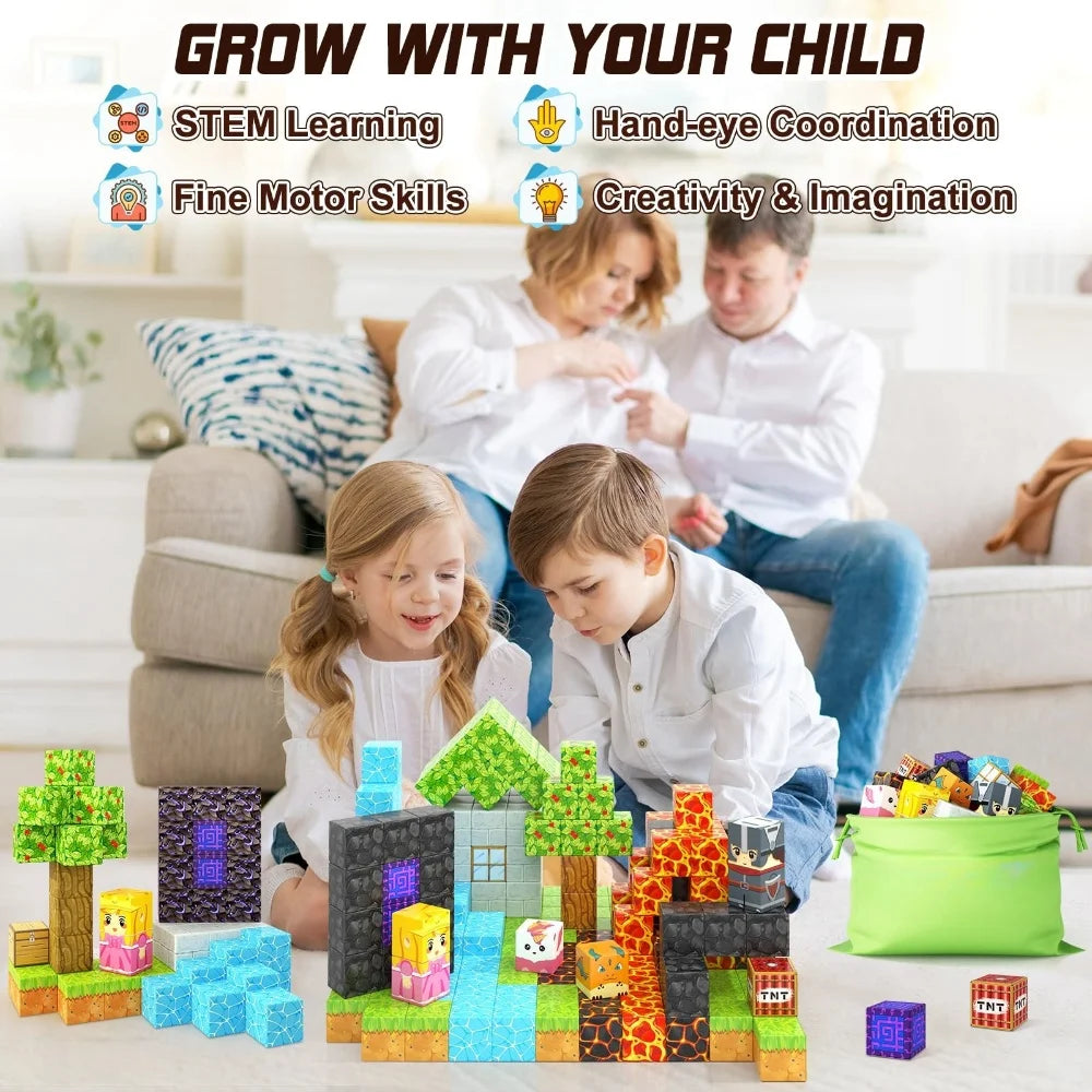 Magnetic Building Blocks