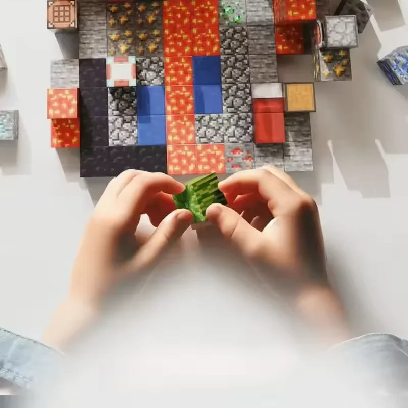 Magnetic Building Blocks Set