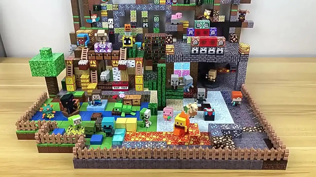 TNT Storage Box for Magnetic Building Blocks
