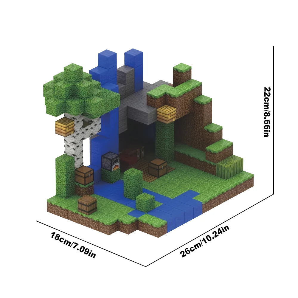 Magnetic Building Blocks