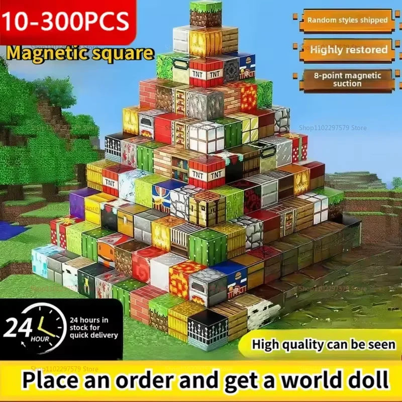Magnetic Building Blocks Set